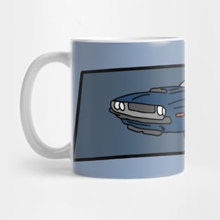 old muscle car Mug